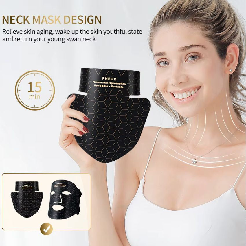 Maschera Facciale Pro a LED e Infrarossi per Fototerapia