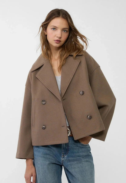 Manteau court pour femme automne hiver | Liriana