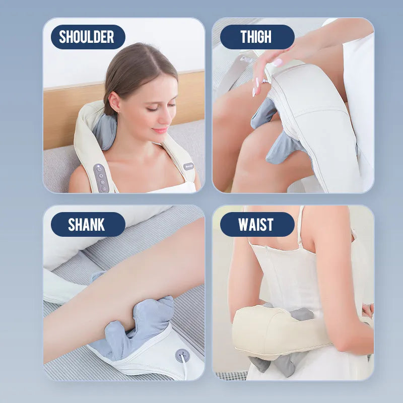 Massaggiatore Shiatsu per Collo e Spalle con Calore