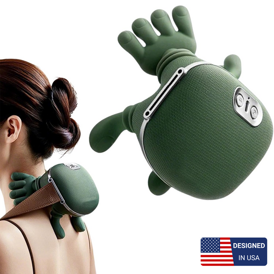 Massaggiatore Portatile con Calore per Collo e Spalle