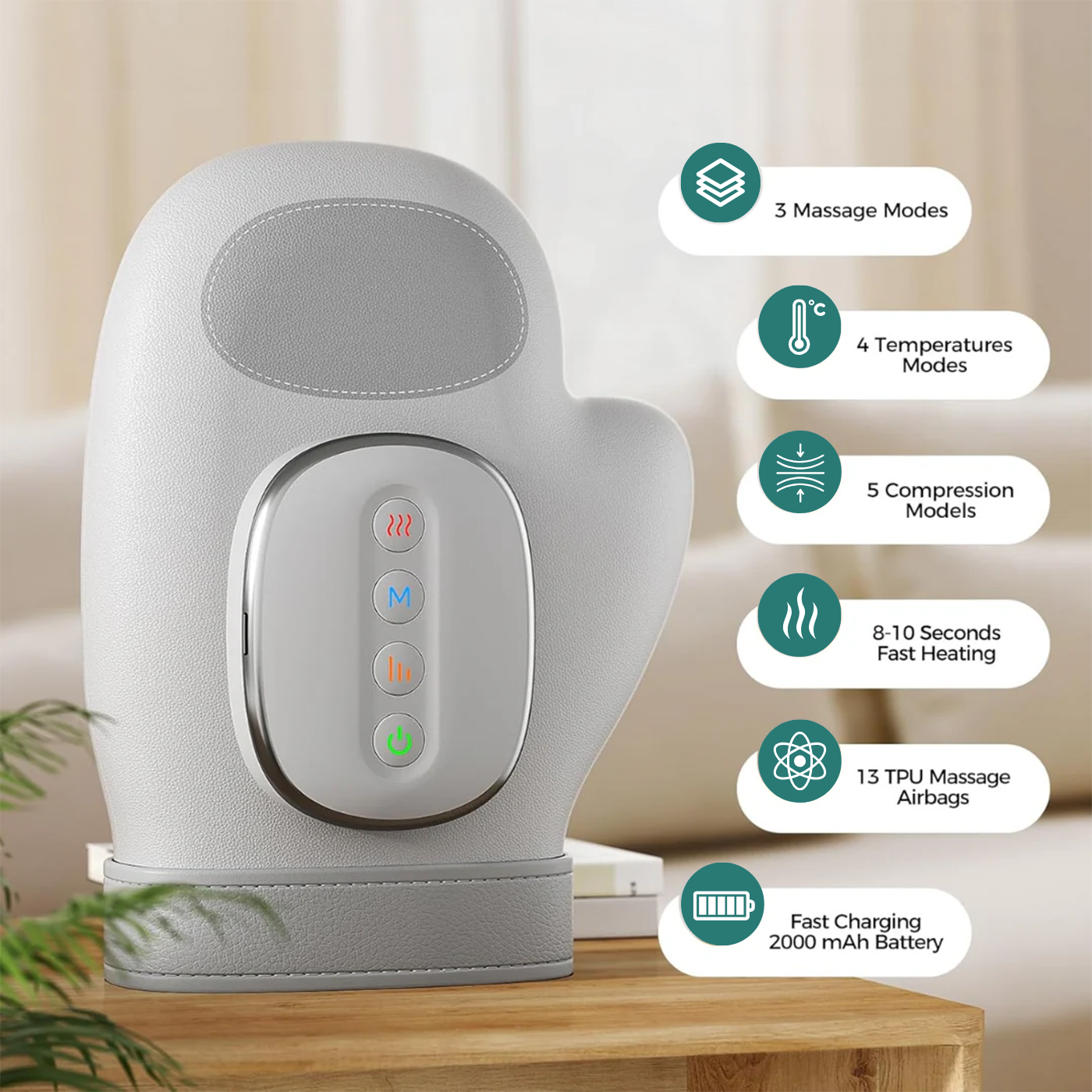 Dispositivo Massaggiante per Mani con Calore