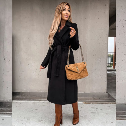 Trenchcoat Elegante Donna | Moda Donna 2025 Cappotto Raffinato