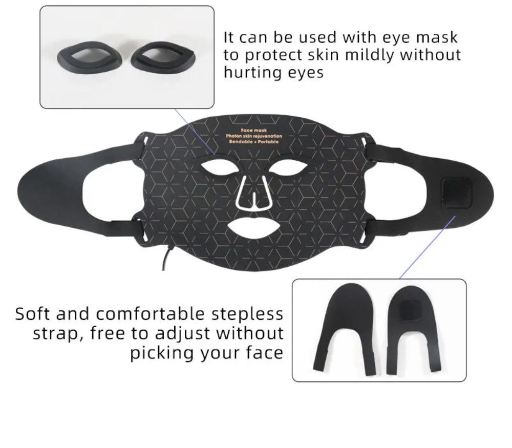 Maschera per il Viso PRO LED+