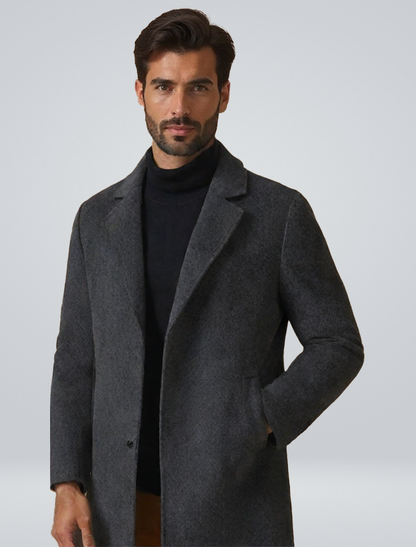 Elegante Cappotto di Lana per Inverno