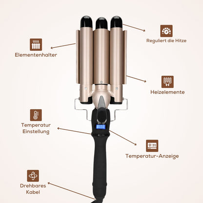 Floammi - Ondulatore per Capelli