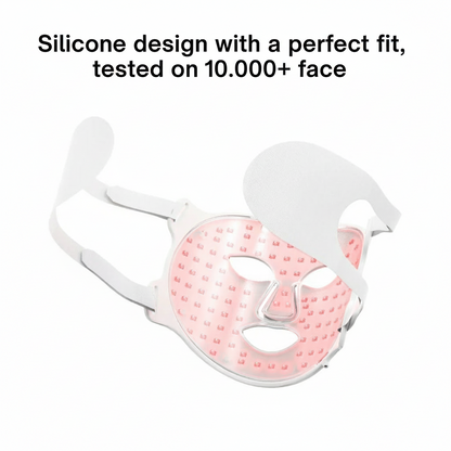 LED PRO Gesichtsmaske – 10-minütige Lichttherapie gegen Falten und müde Haut