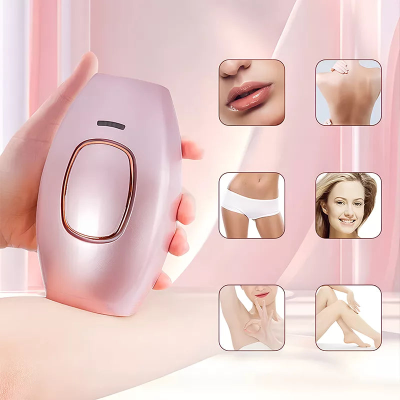 Hårfjerningsenhed med IPL laser epilator