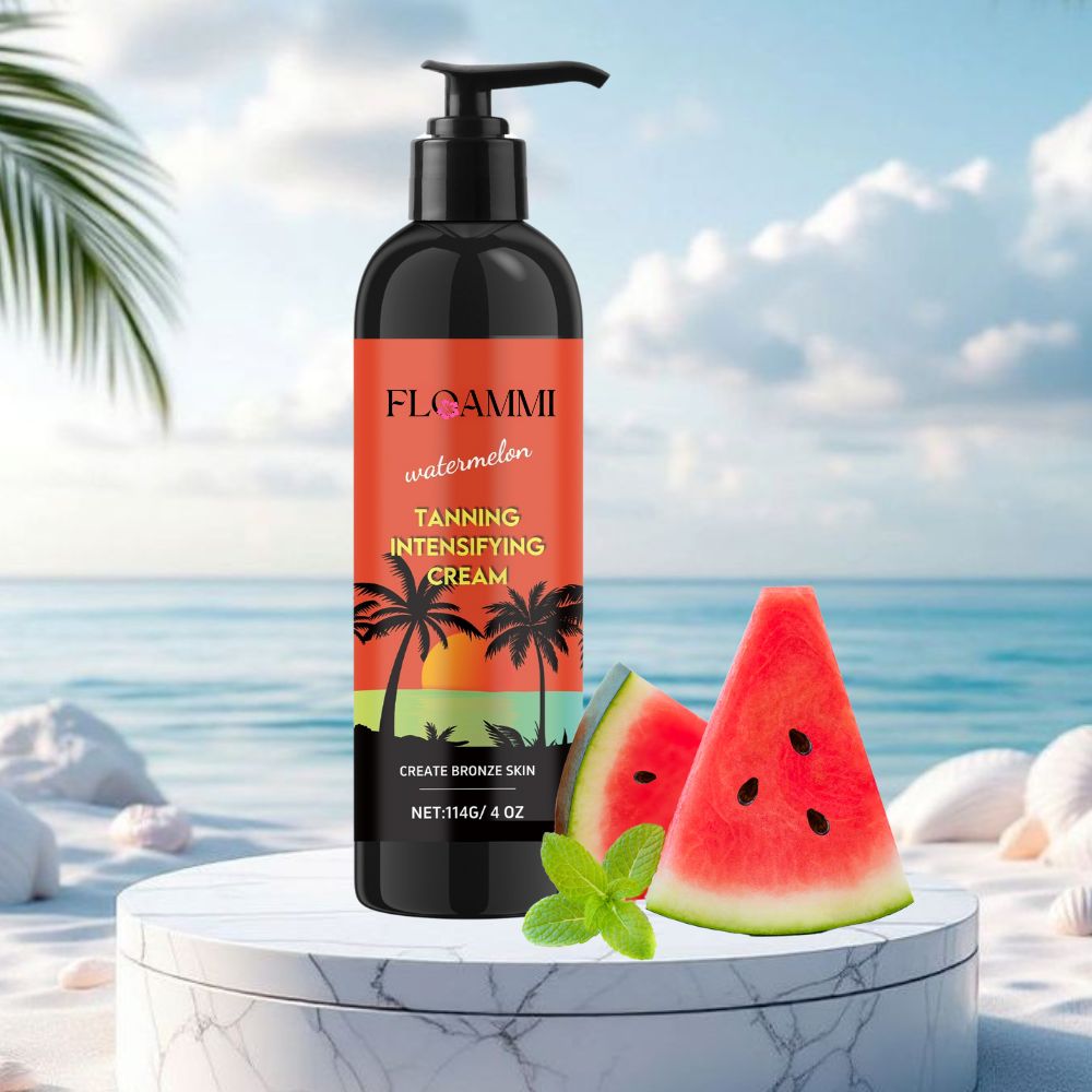 Crema Intensificatrice per Abbronzatura per un Aspetto Baciato dal Sole FLOAMMI