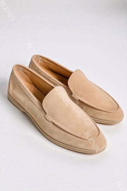 Mocassins Beige – Élégants et Polyvalents