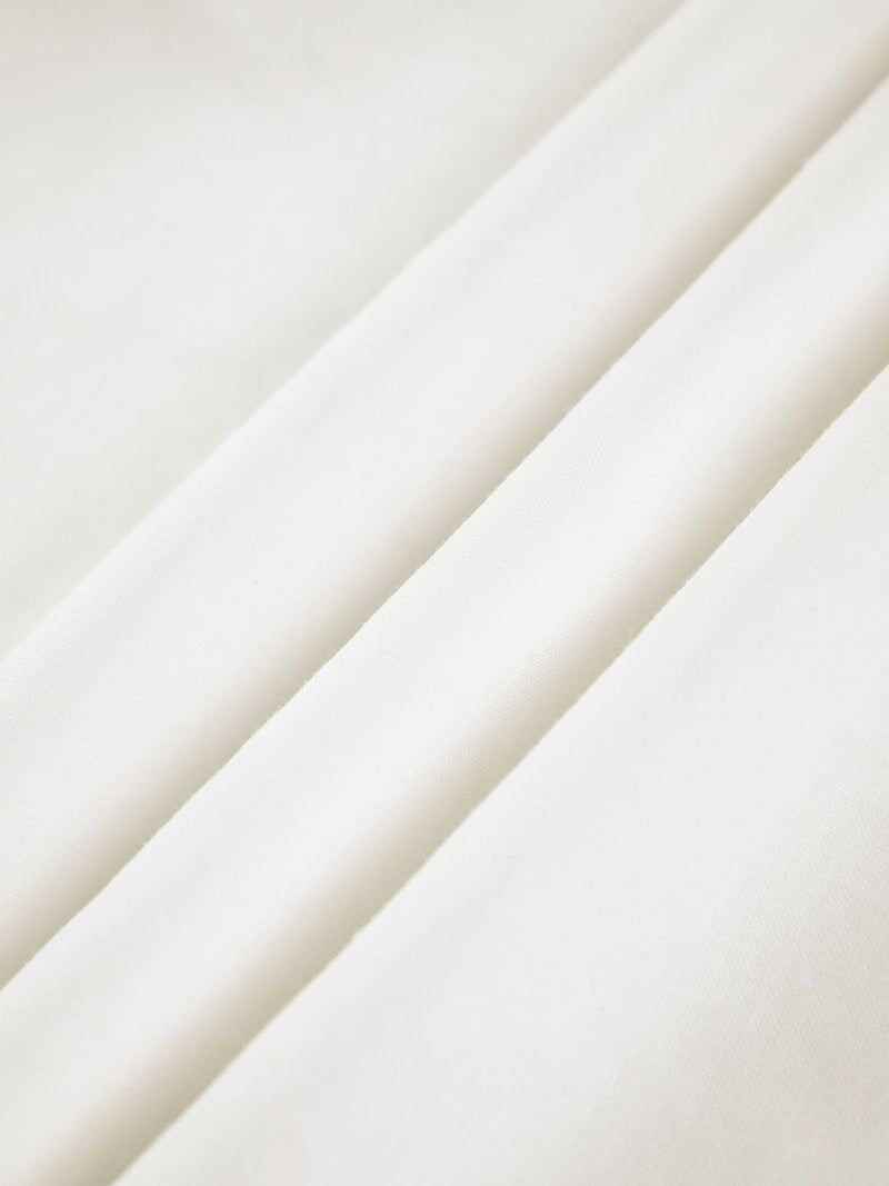 Abito Corto Donna in Cotone e Lino con Manica Asimmetrica | Fiona TIAMUSE Dresses