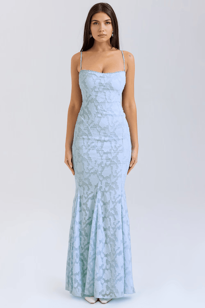 Abito Lungo Bustier Azzurro Elegante – Alisia per Matrimoni & Eventi 2025 TIAMUSE Abito GLAM