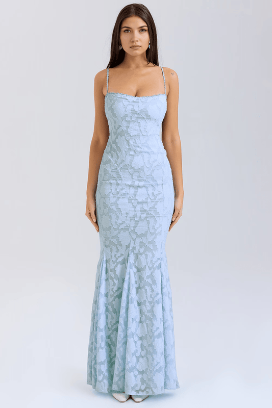 Abito Lungo Bustier Azzurro Elegante – Alisia per Matrimoni & Eventi 2025 TIAMUSE Abito GLAM