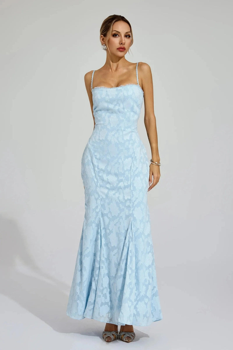 Abito Lungo Bustier Blu Elegante – Amelia per Matrimoni & Eventi 2025 TIAMUSE Abito GLAM