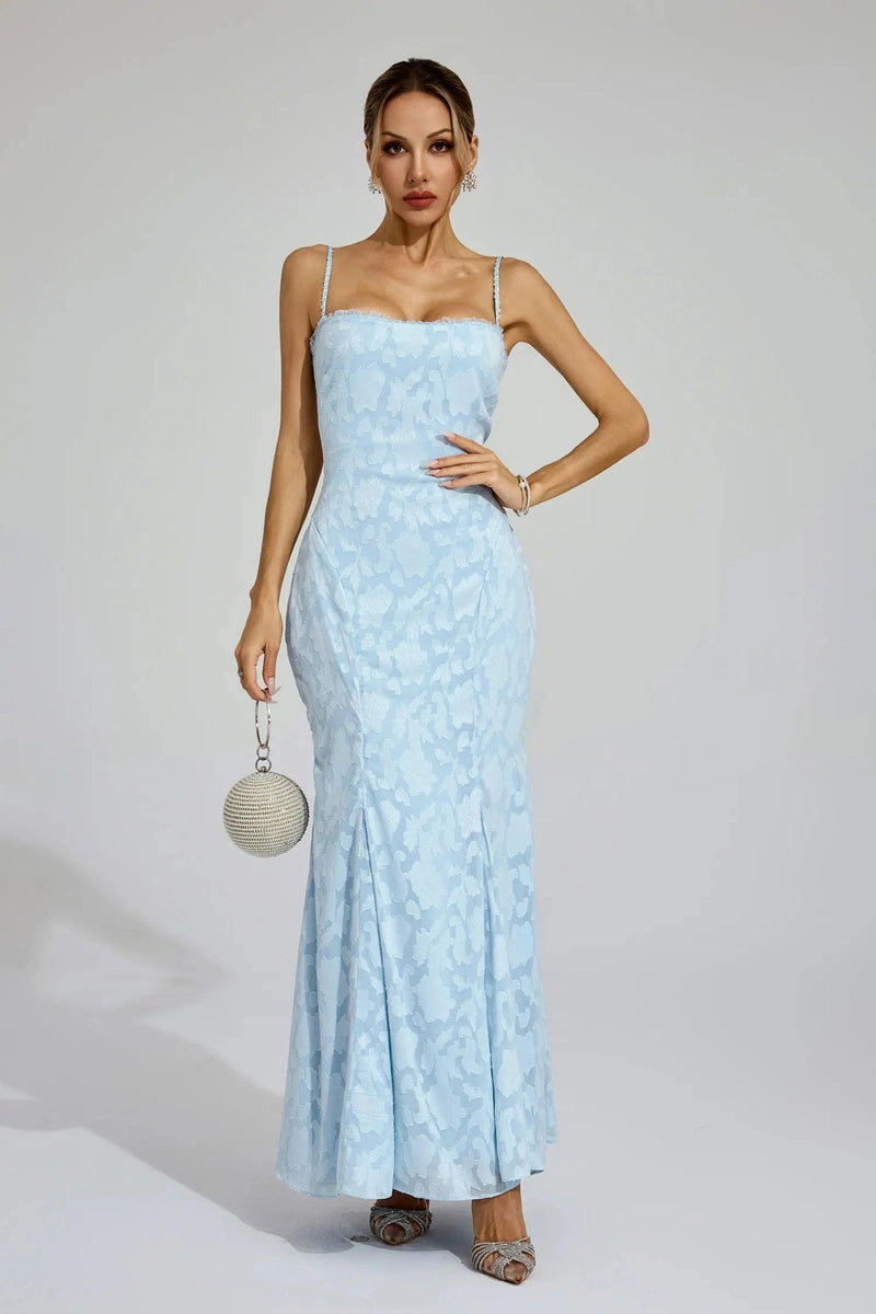 Abito Lungo Bustier Blu Elegante – Amelia per Matrimoni & Eventi 2025 TIAMUSE Abito GLAM