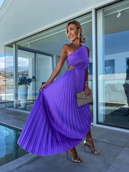 Abito da occasione con linea fluida – Glamour e leggerezza in ogni dettaglio TIAMUSE Abito GLAM