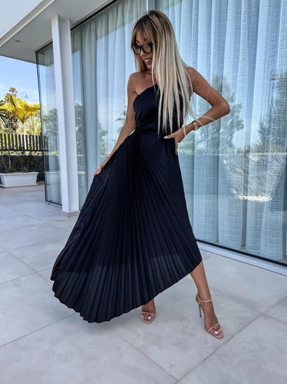 Abito da occasione con linea fluida – Glamour e leggerezza in ogni dettaglio TIAMUSE Abito GLAM