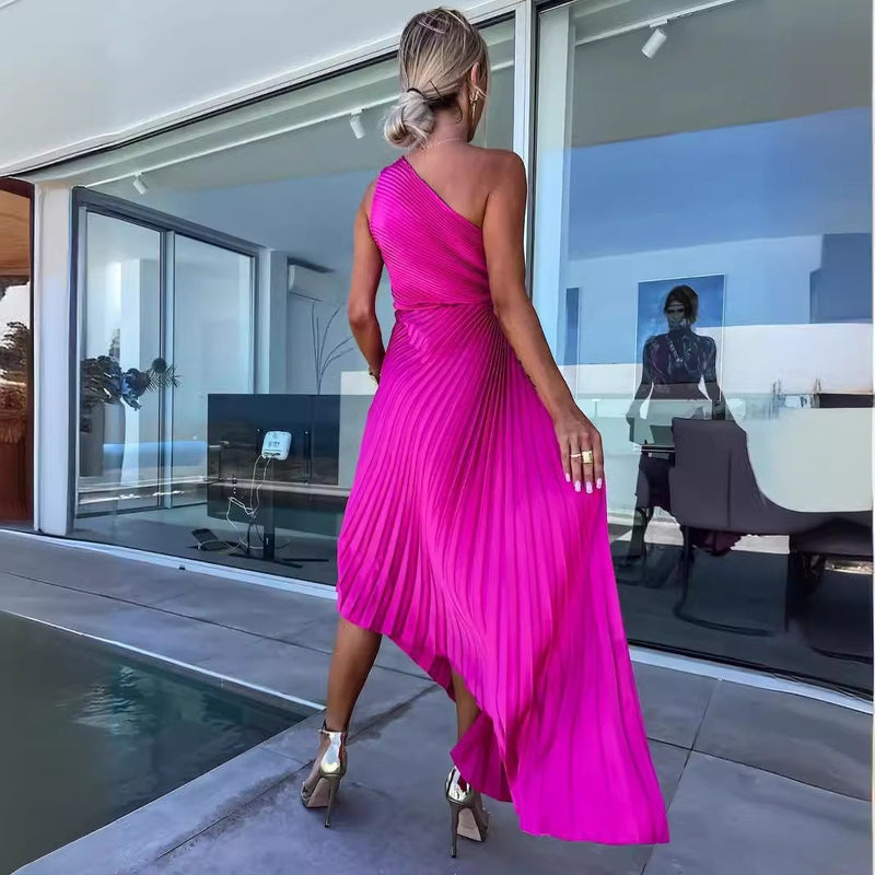 Abito da occasione con linea fluida – Glamour e leggerezza in ogni dettaglio TIAMUSE Abito GLAM