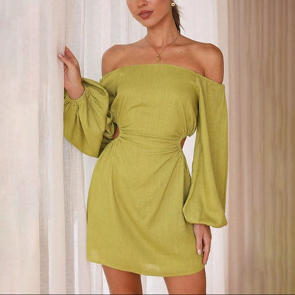Angelica Abito alla Moda Off-Shoulder | Stile Cut-Out di Tendenza per Feste e Appuntamenti TIAMUSE dress