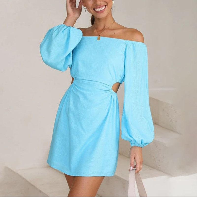 Angelica Abito alla Moda Off-Shoulder | Stile Cut-Out di Tendenza per Feste e Appuntamenti TIAMUSE dress