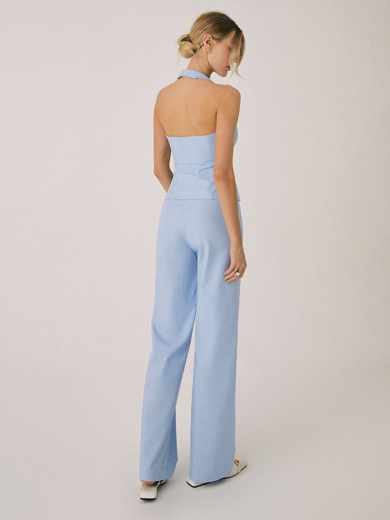 Antonella Set di Pantaloni Dritti Donna | Completo Elegante e Sartoriale per Occasioni Formali e Casual TIAMUSE Set di Pantaloni
