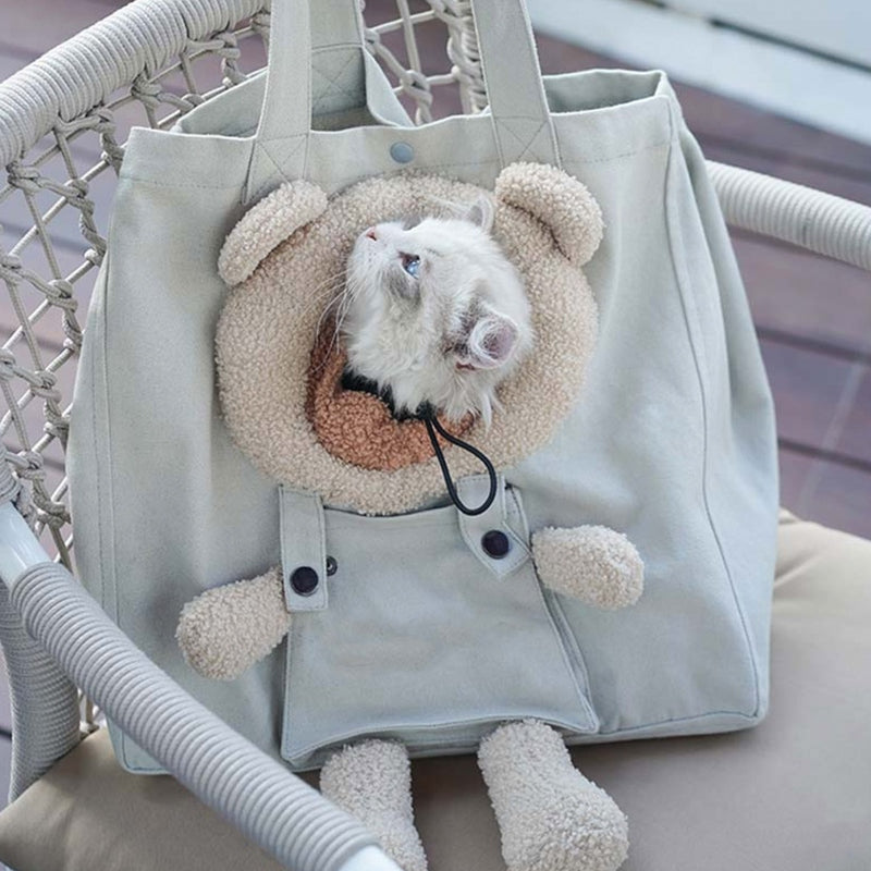 Borsa da viaggio portatile e traspirante per cani e gatti | Borsa da trasporto designer Alnas