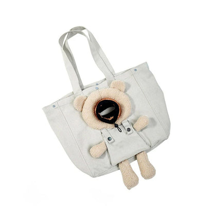 Borsa da viaggio portatile e traspirante per cani e gatti | Borsa da trasporto designer Alnas