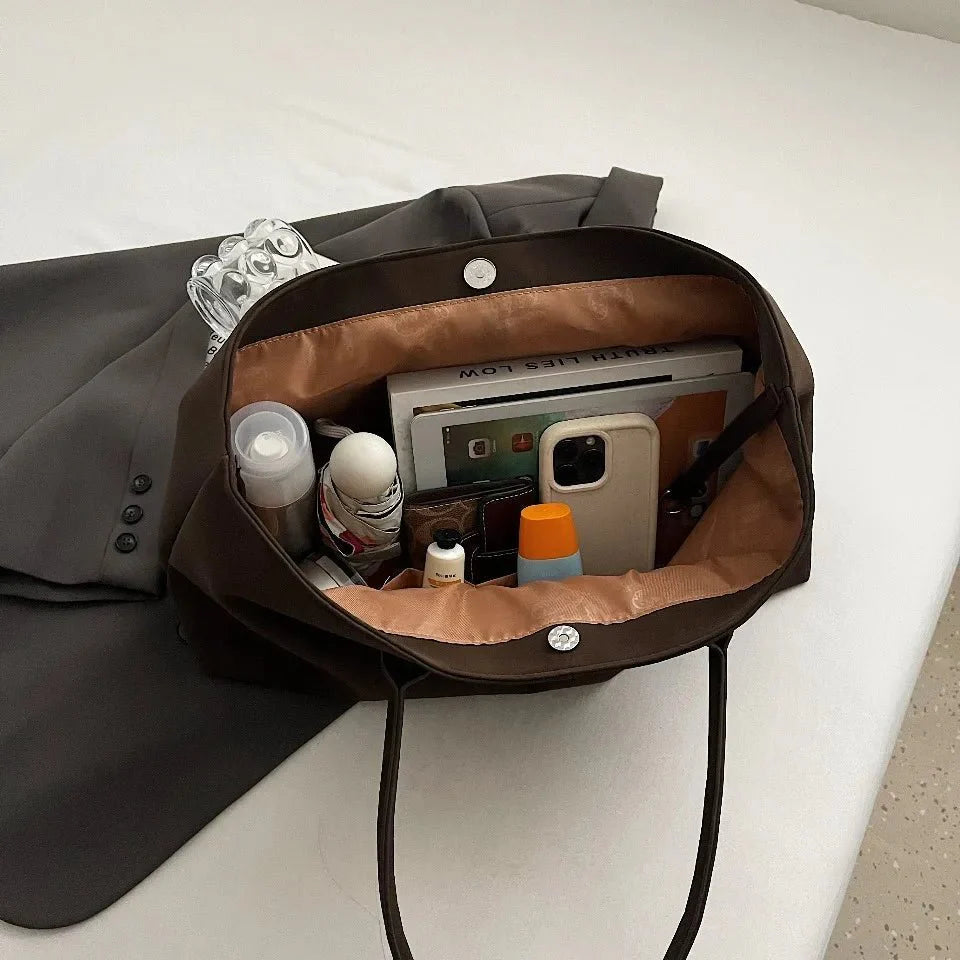 Borsa a Spalla Donna con Ampio Spazio - Tote Bag Moda per Lavoro e Quotidiano | Amira TIAMUSE Handbags