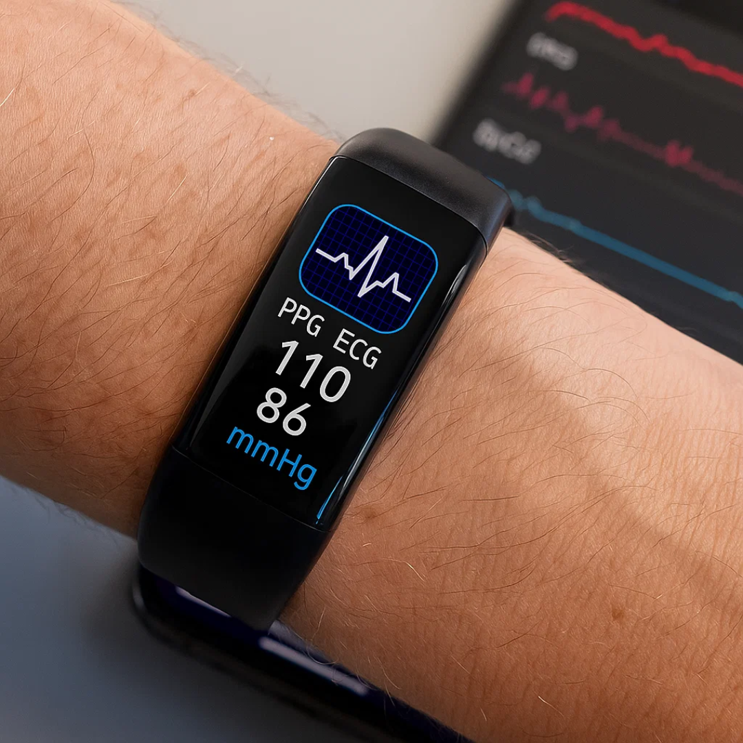 Braccialetto intelligente per la salute con EKG e analisi del sonno | LifeBand TIAMUSE Gadgets
