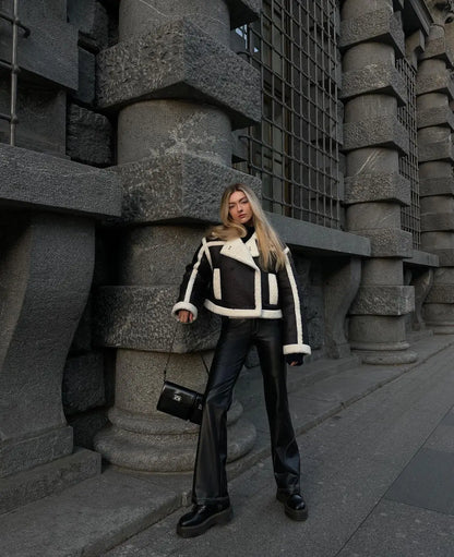Caldo Cappotto Invernale da Donna con Design Chic e Versatile TIAMUSE Outwear