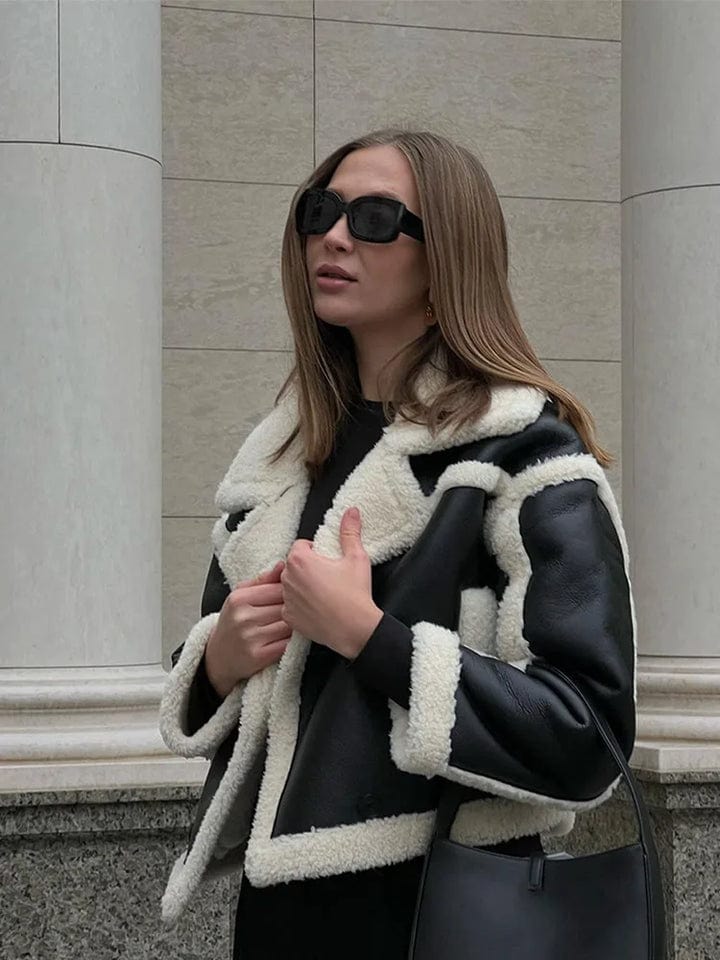 Caldo Cappotto Invernale da Donna con Design Chic e Versatile TIAMUSE Outwear