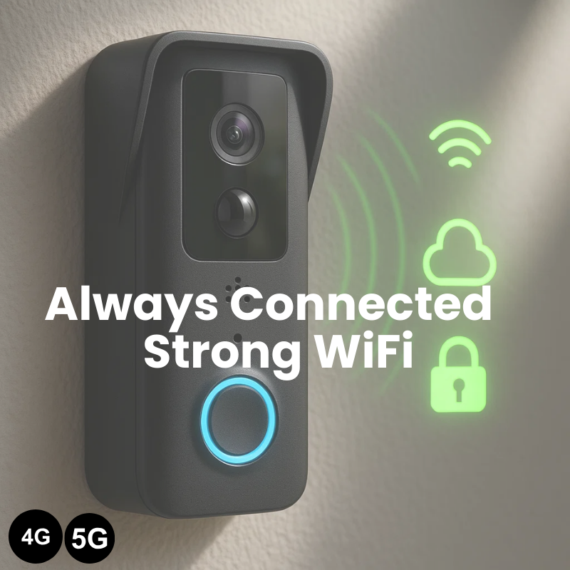 Campanello Video – Connessione WLAN & Utilizzo senza abbonamento | Homer TIAMUSE Gadgets