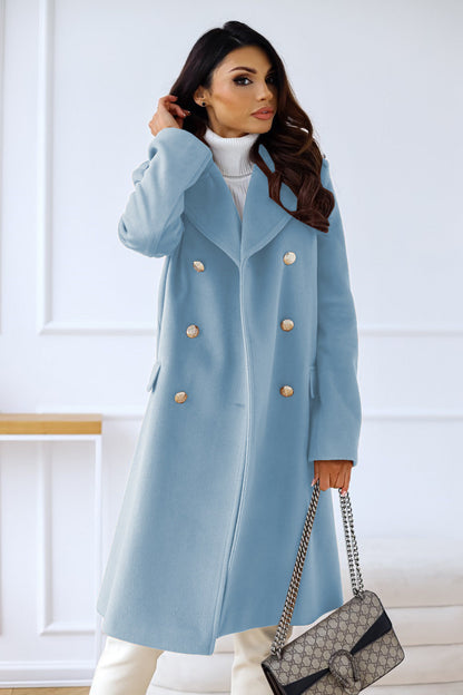 Cappotto Elegante da Donna con Bottoni Dorati | Lionara TIAMUSE Outwear