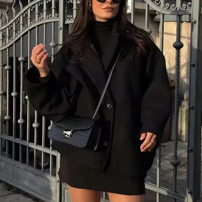 Cappotto Invernale Oversize Accogliente per Donna con Maniche Lunghe Calde TIAMUSE Outwear