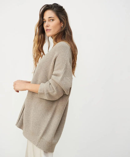 Cardigan Donna Oversize Elegante | Moda Autunno-Inverno 2025 TIAMUSE