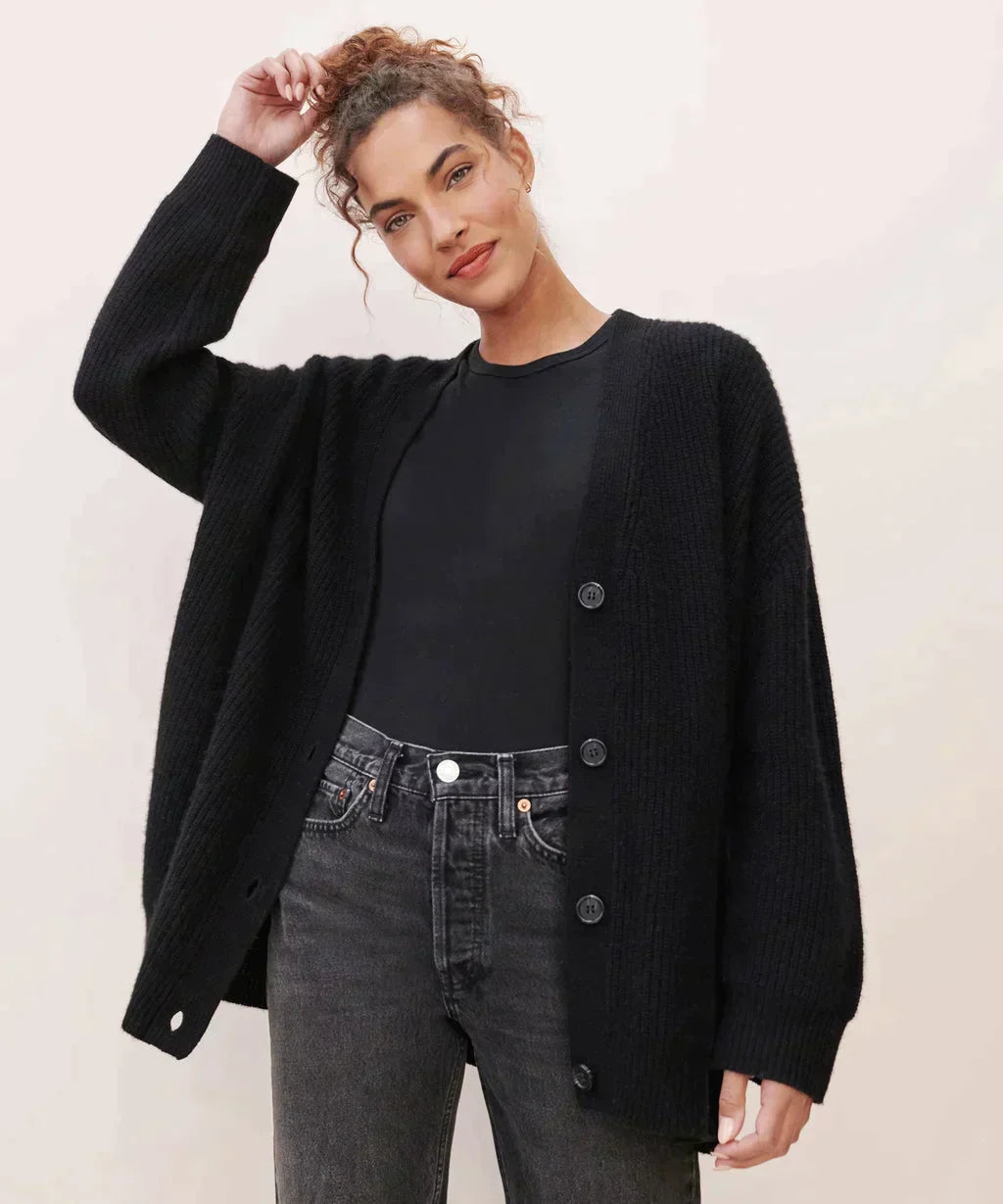 Cardigan Donna Oversize Elegante | Moda Autunno-Inverno 2025 TIAMUSE