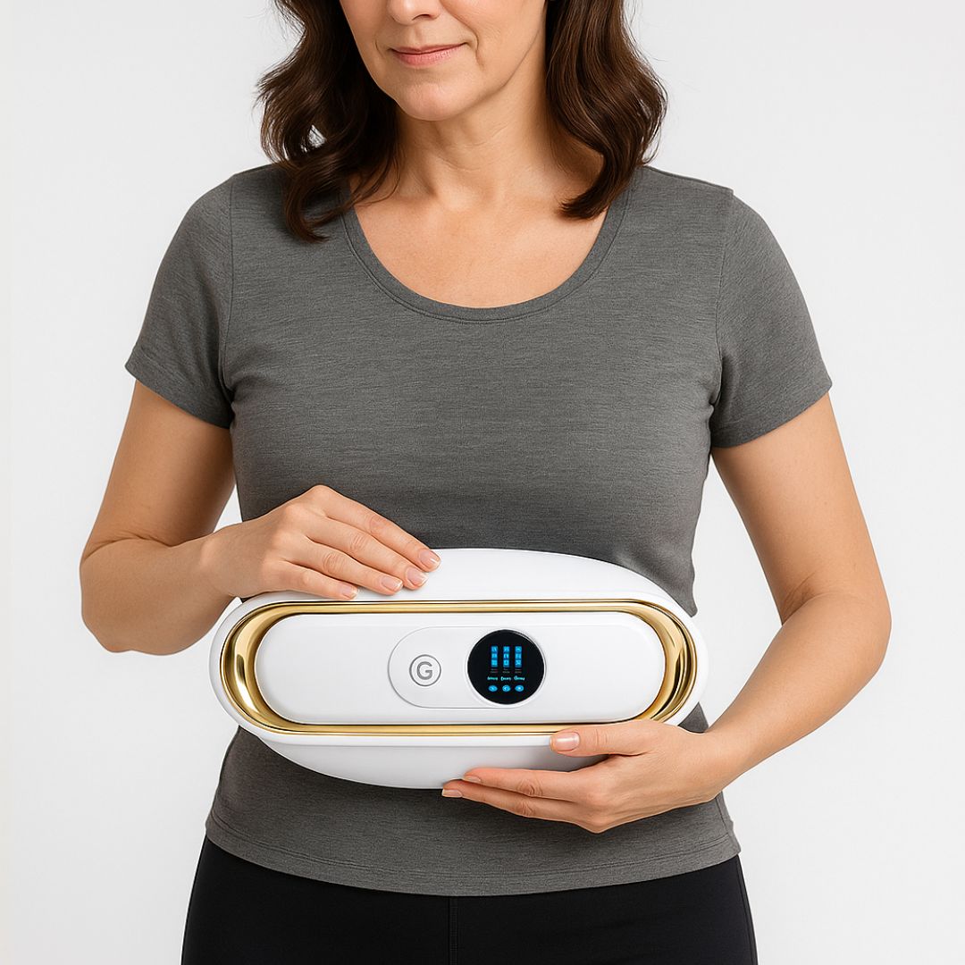 Cintura Snellente con Calore e Vibrazione - Dispositivo Snellente per la Vita e Sollievo Muscolare TIAMUSE Gadgets