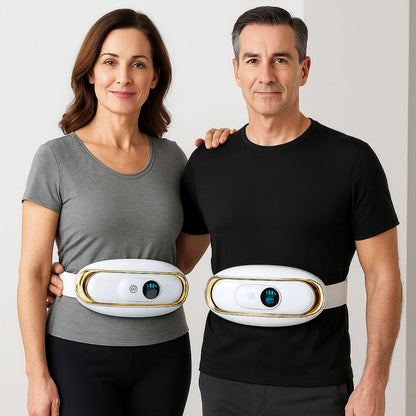 Cintura Snellente con Calore e Vibrazione - Dispositivo Snellente per la Vita e Sollievo Muscolare TIAMUSE Gadgets