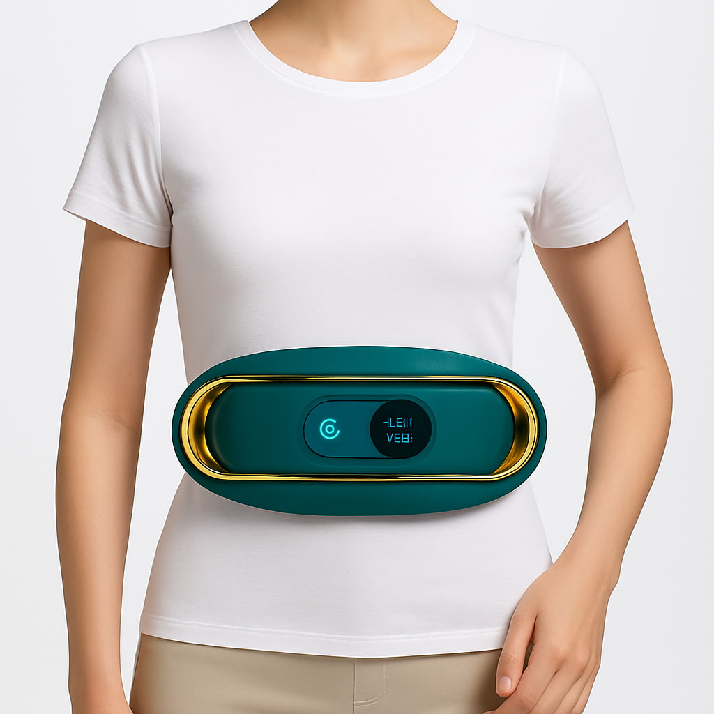 Cintura Snellente con Calore e Vibrazione - Dispositivo Snellente per la Vita e Sollievo Muscolare TIAMUSE Gadgets