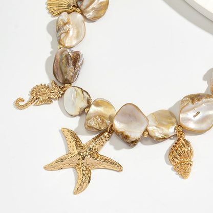 Collana da Mare con Conchiglie – Gioiello Boho Donna Estate 2025 TIAMUSE ACCESSORI