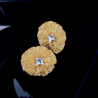 Collana con perle e orecchini ellittici – Gioielli geometrici per look raffinati TIAMUSE ACCESSORI
