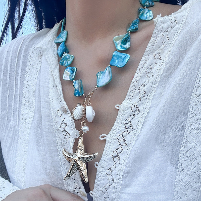 Collana da Mare con Conchiglie – Gioiello Boho Donna Estate 2025 TIAMUSE ACCESSORI