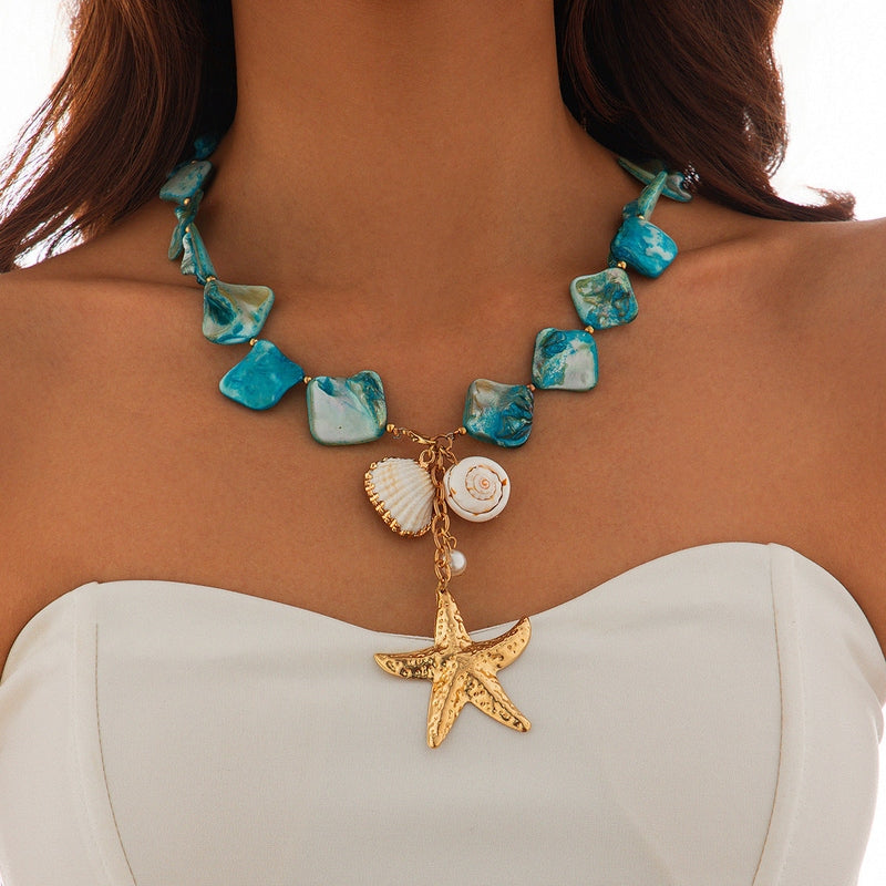 Collana da Mare con Conchiglie – Gioiello Boho Donna Estate 2025 TIAMUSE ACCESSORI