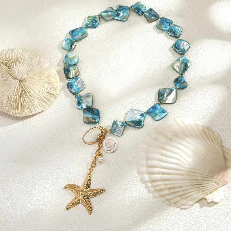 Collana da Mare con Conchiglie – Gioiello Boho Donna Estate 2025 TIAMUSE ACCESSORI