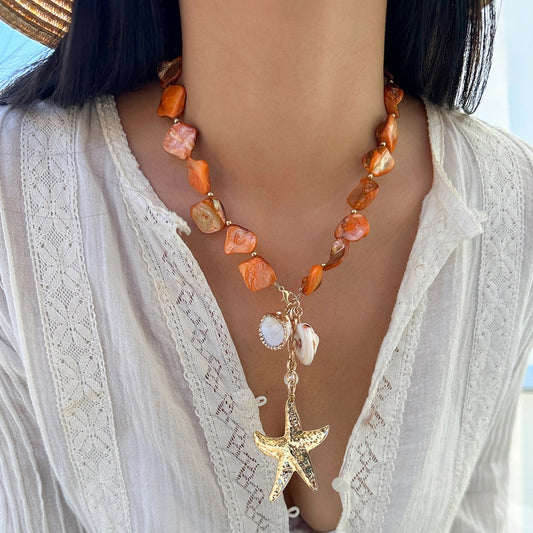 Collana da Mare con Conchiglie – Gioiello Boho Donna Estate 2025 TIAMUSE ACCESSORI