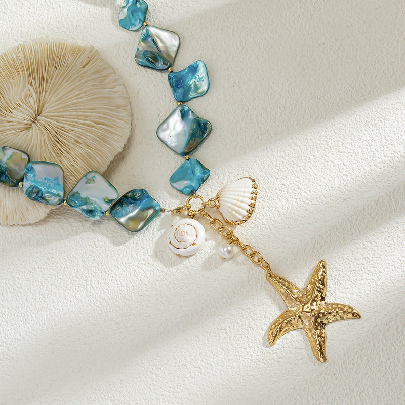 Collana da Mare con Conchiglie – Gioiello Boho Donna Estate 2025 TIAMUSE ACCESSORI