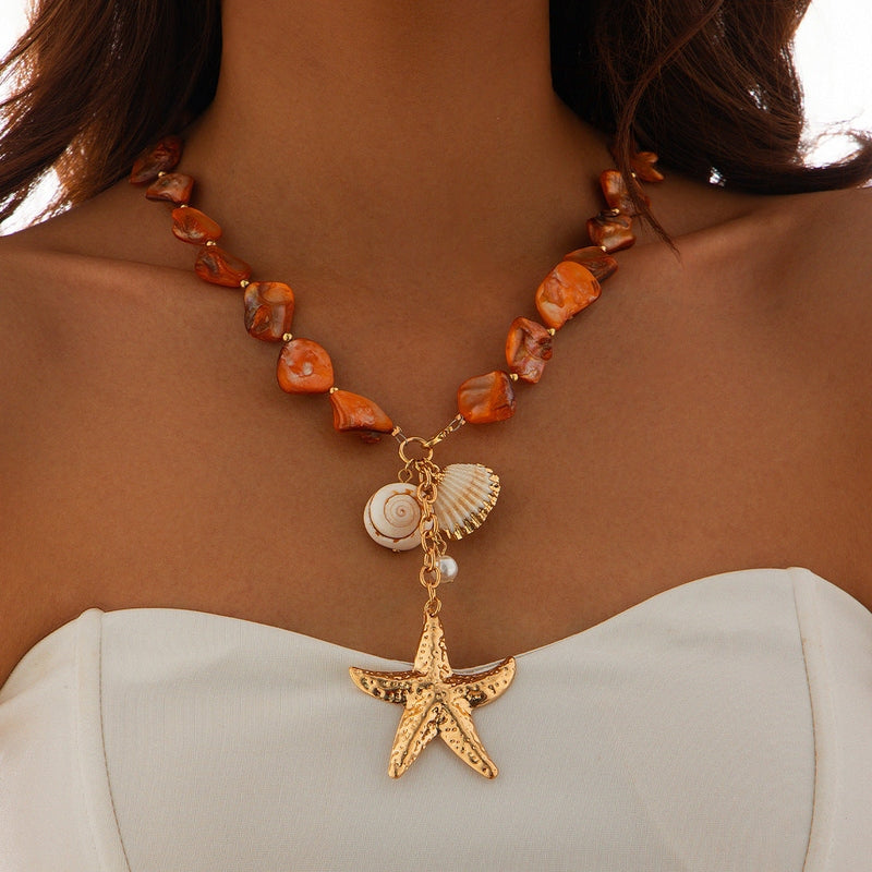 Collana da Mare con Conchiglie – Gioiello Boho Donna Estate 2025 TIAMUSE ACCESSORI