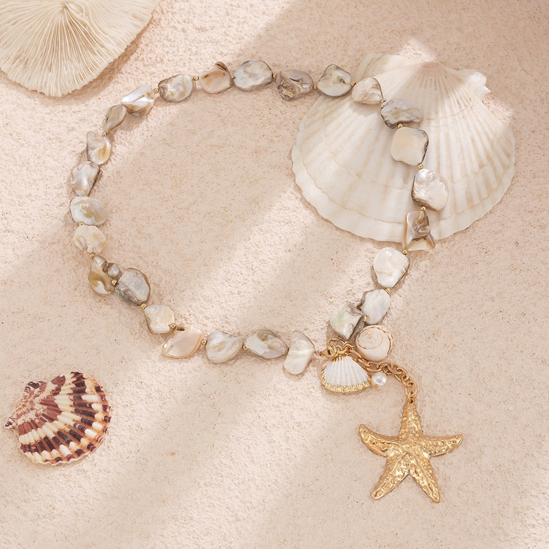 Collana da Mare con Conchiglie – Gioiello Boho Donna Estate 2025 TIAMUSE ACCESSORI