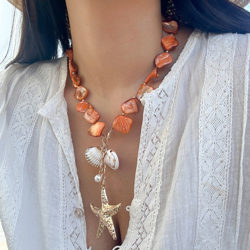 Collana da Mare con Conchiglie – Gioiello Boho Donna Estate 2025 TIAMUSE ACCESSORI