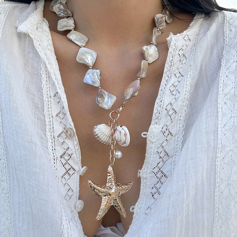 Collana da Mare con Conchiglie – Gioiello Boho Donna Estate 2025 TIAMUSE ACCESSORI