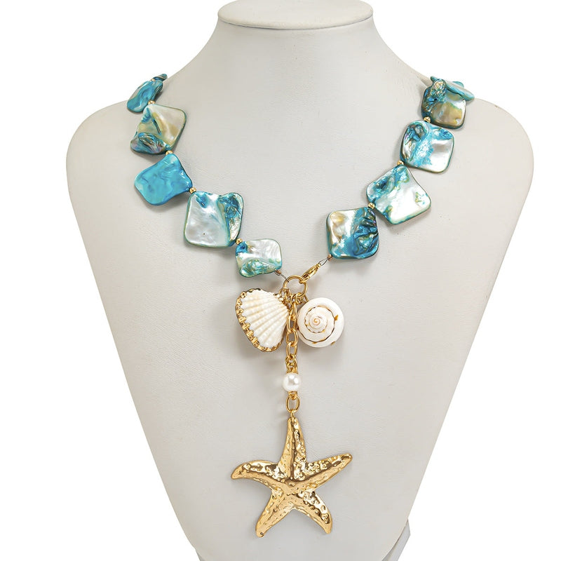 Collana da Mare con Conchiglie – Gioiello Boho Donna Estate 2025 TIAMUSE ACCESSORI